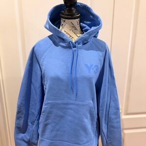 Y-3 Yohji Yamamoto New With Tags Blue Hoodie